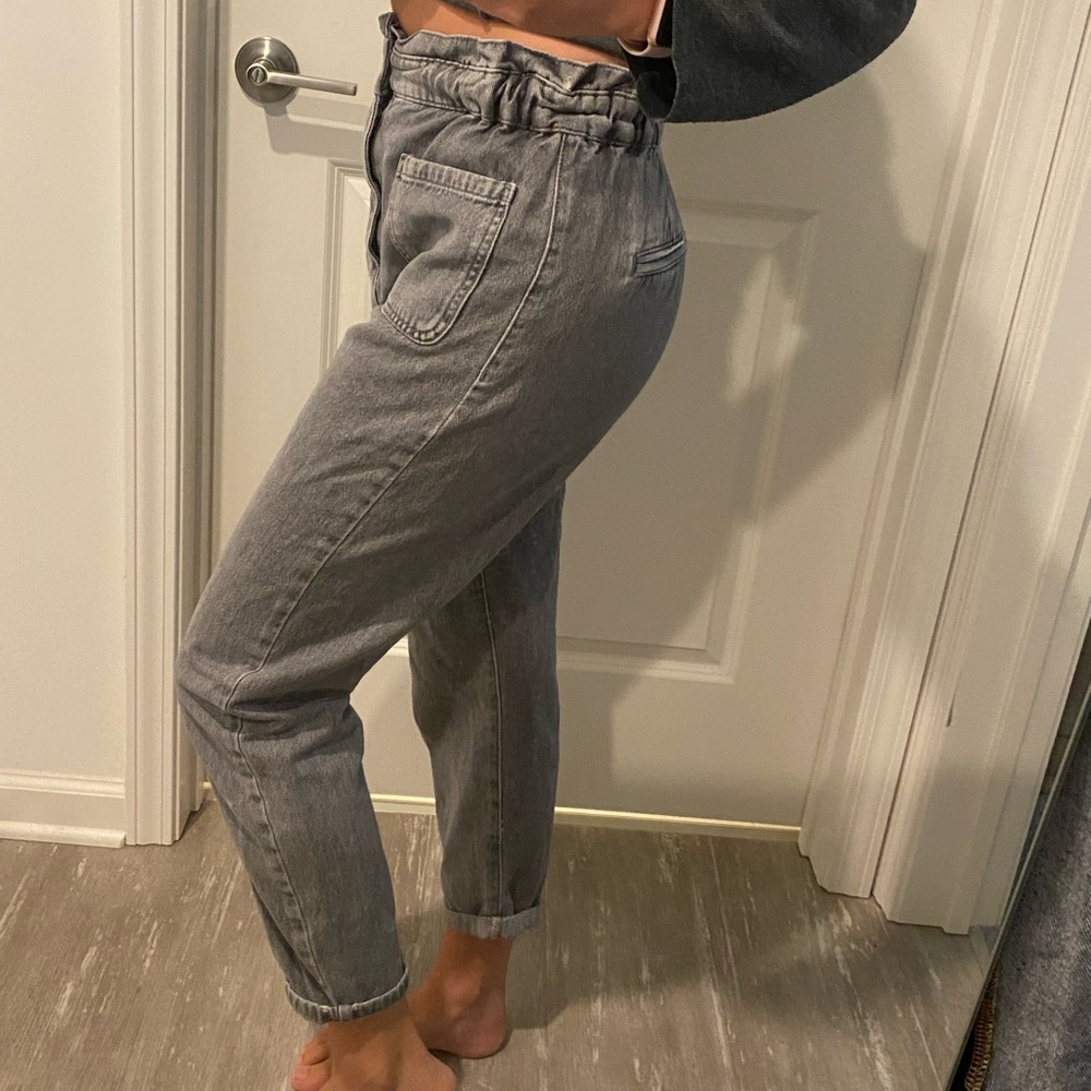💓HOST PICK💓 Zara Paper Bag High Waist Jean - Picture 4 of 8